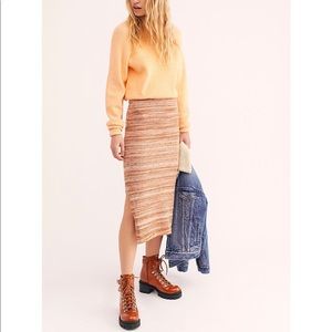 Free People midi skirt